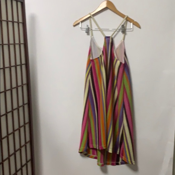 ANAMA MULTICOLOR SUMMER DRESS SIZE M - Picture 6 of 8